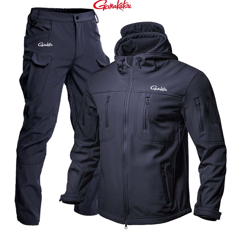 Fishing Rain Suit - Gamakatsu Fishing Shark Skin Soft Shell