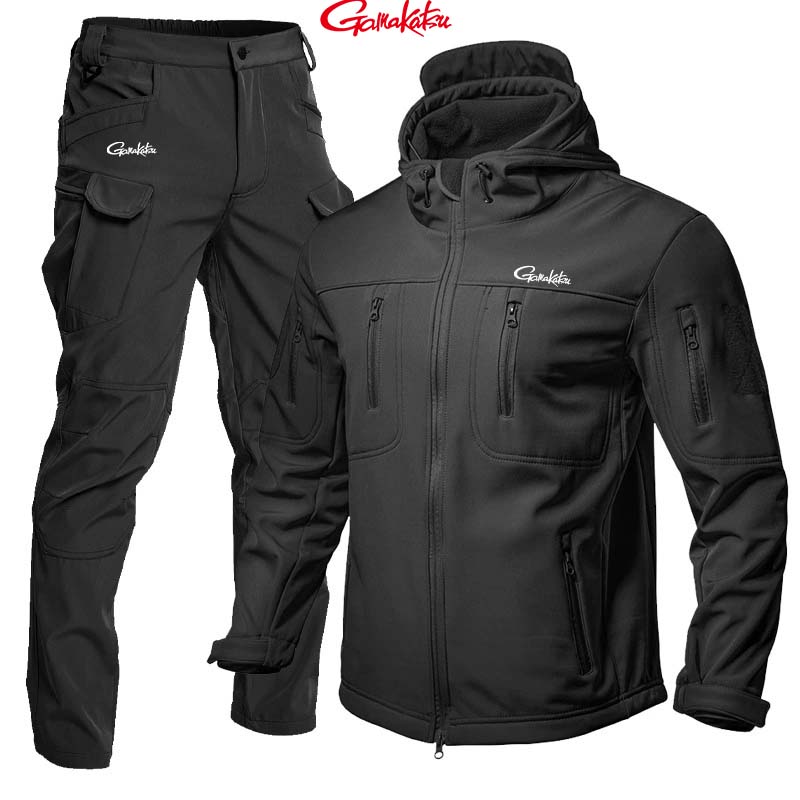 Gamakatsu Fishing Shark Skin S - Fishing Rain Suit ulasan dan harga
