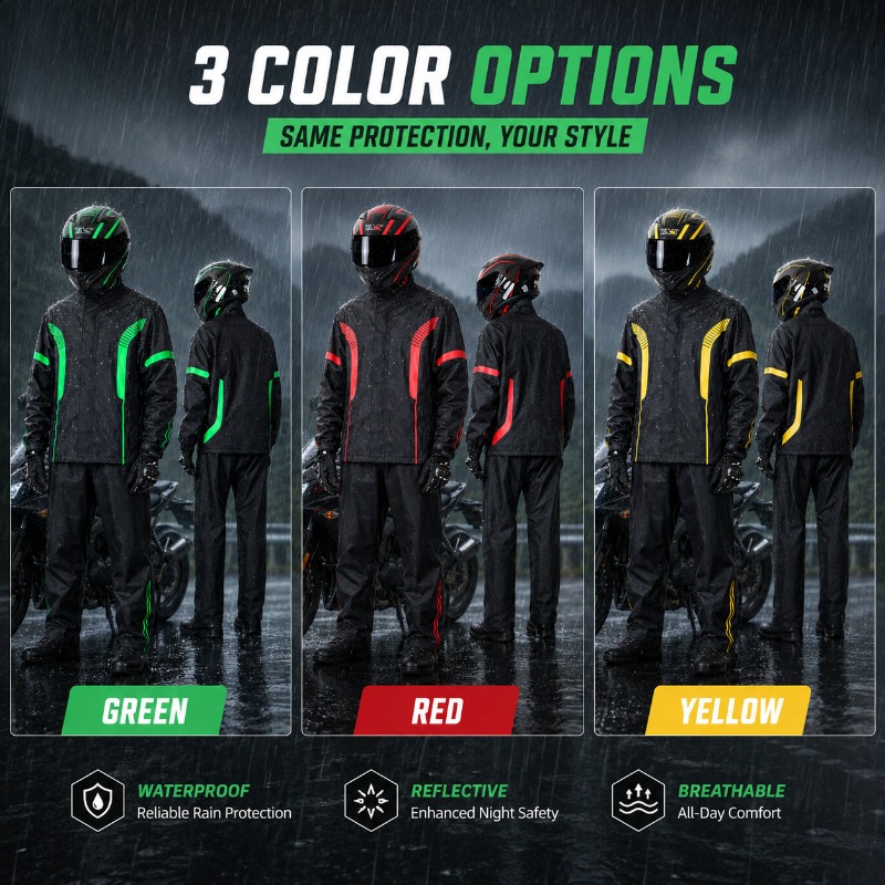 Motorcycle Rain Suit Waterproo - Fishing Rain Suit ulasan dan harga